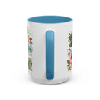 Fiji Coffee Mug | Travel Destination Souvenir Gift | Accent Color Ceramic 11oz 15oz