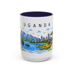 Uganda Coffee Mug | Travel Souvenir Accent Mug | Place Gift Ceramic Cup 11oz 15oz