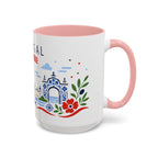 Portugal Coffee Mug | Travel Souvenir Accent Mug | Country Gift Ceramic Cup 11oz 15oz