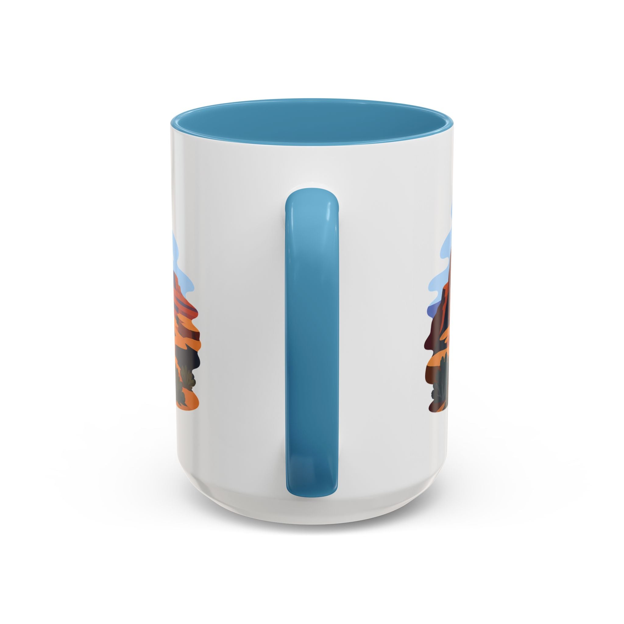 Canyonlands National Park Coffee Mug | Solid Color Block Park Souvenir | 11oz 15oz Accent Mug