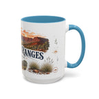 Flinders Ranges Mug, Australia Travel Souvenir, Bucket List Gift, Accent Ceramic Coffee Mug 11oz 15oz