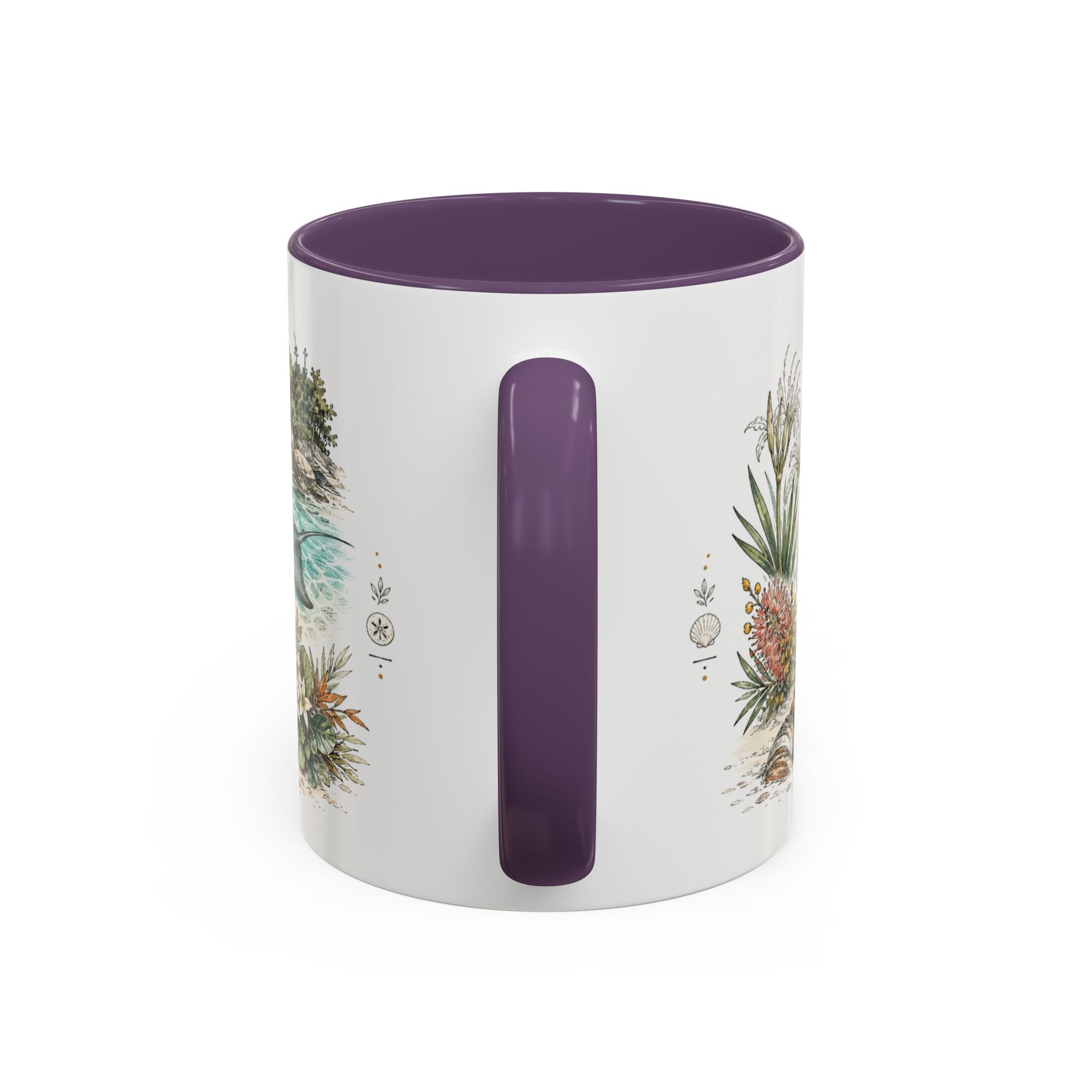 Whitehaven Beach Mug, Australia Travel Souvenir, Bucket List Gift, Accent Ceramic Coffee Mug 11oz 15oz