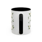 Florida Orange blossom Mug, State Flower Floral Coffee Cup, 11oz Botanical Gift