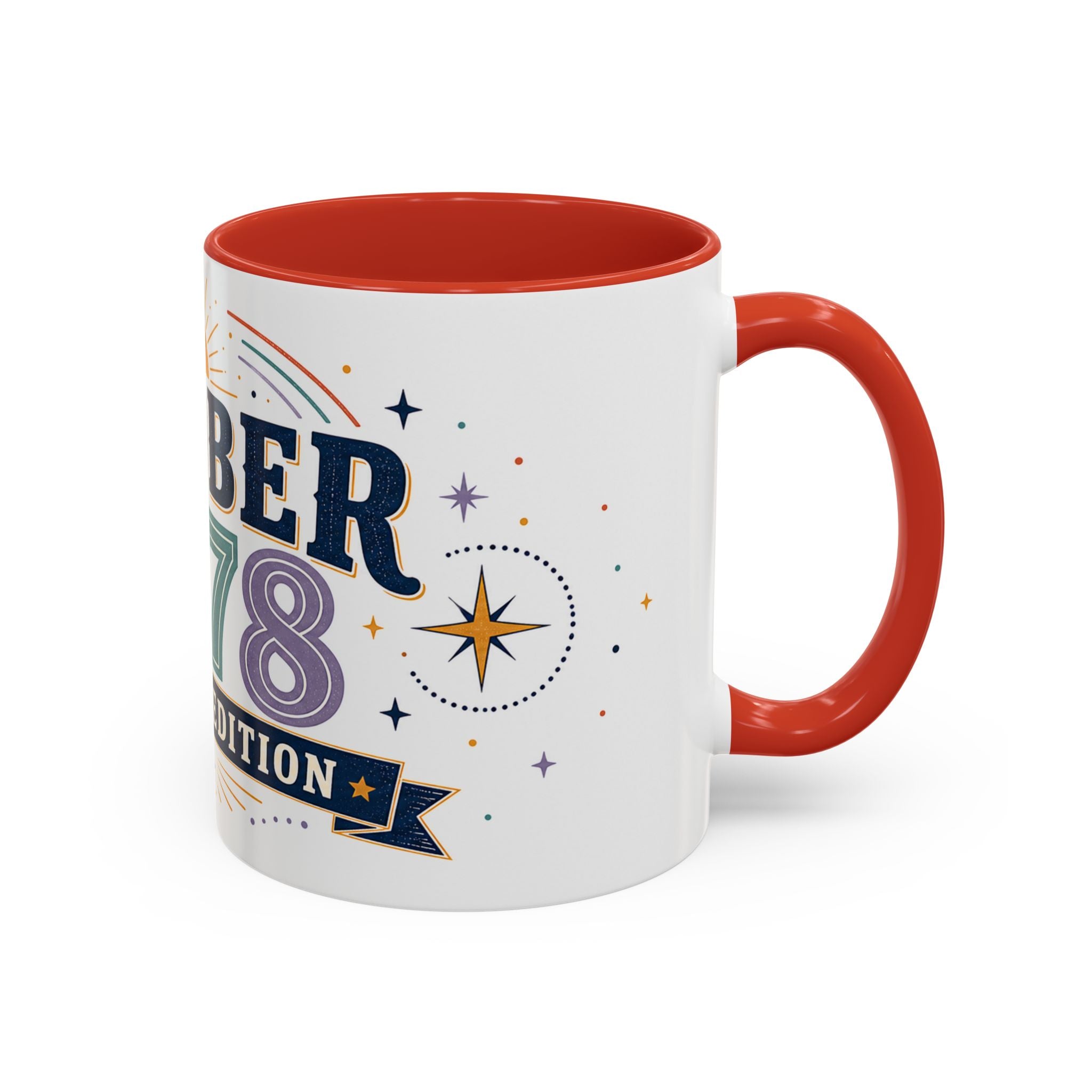 Custom Birthday Mug | Celestial Retro Design, Limited Edition (11oz or 15oz)