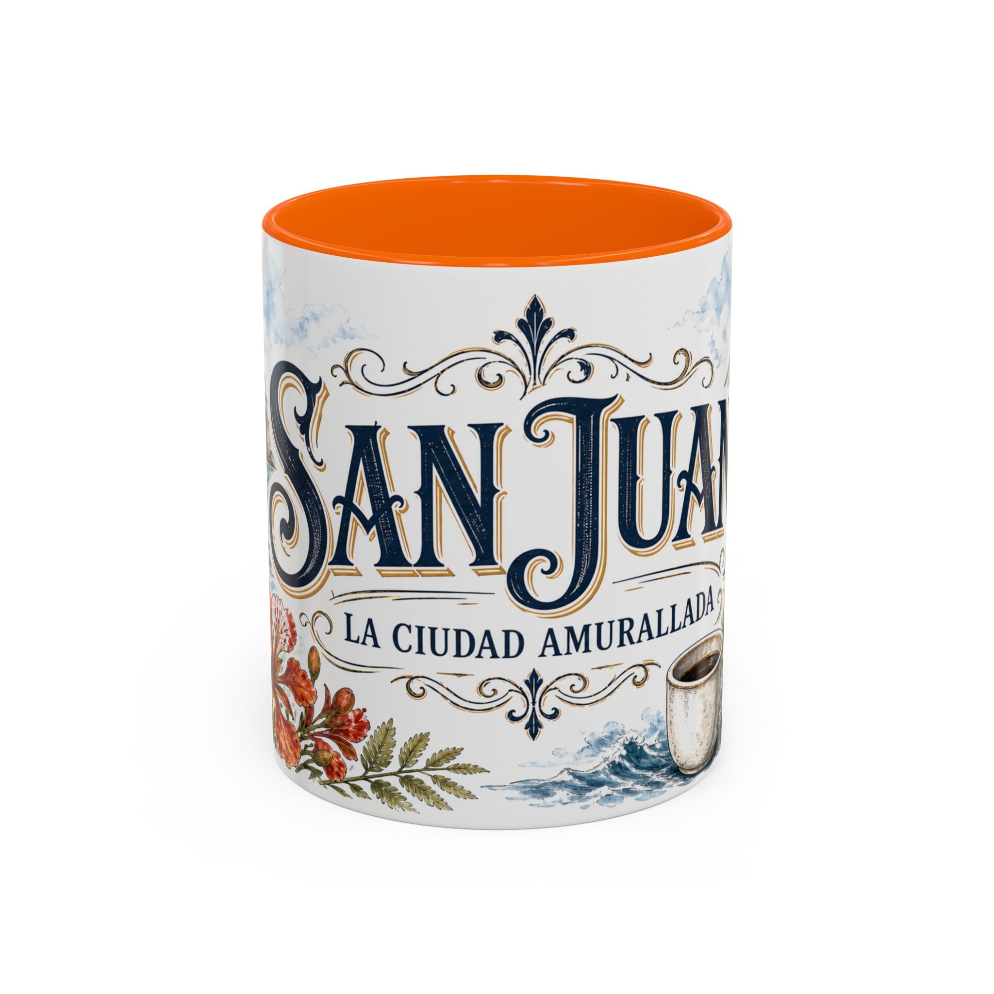 San Juan Coffee Mug | United States Travel Souvenir | Vintage Illustrated City Gift | 11 oz 15 oz Accent Mug