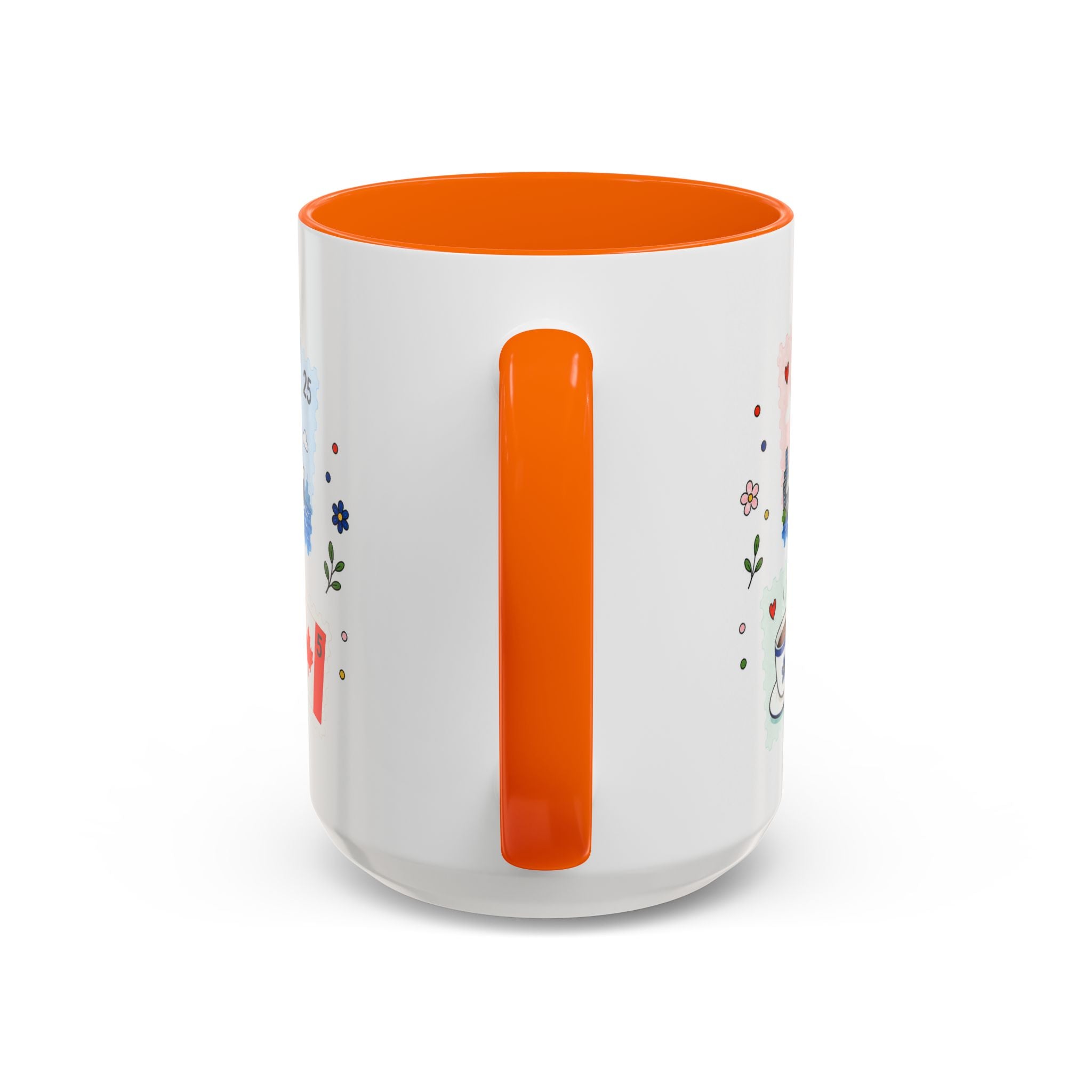 Toronto Coffee Mug | Postage Stamp Collage Mug | Travel Souvenir Accent Cup 11oz 15oz