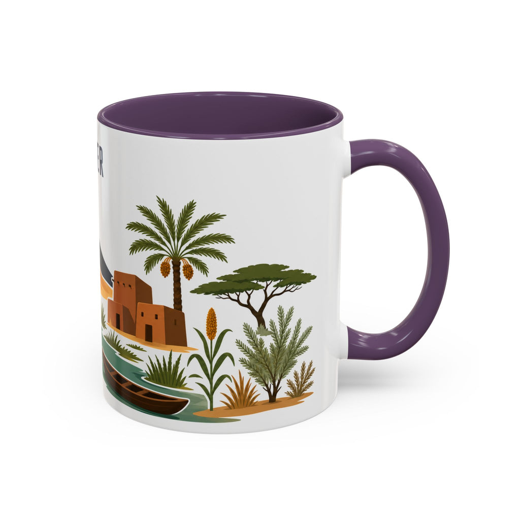 Niger Coffee Mug | Travel Souvenir Accent Mug | Country Gift Ceramic Cup 11oz 15oz