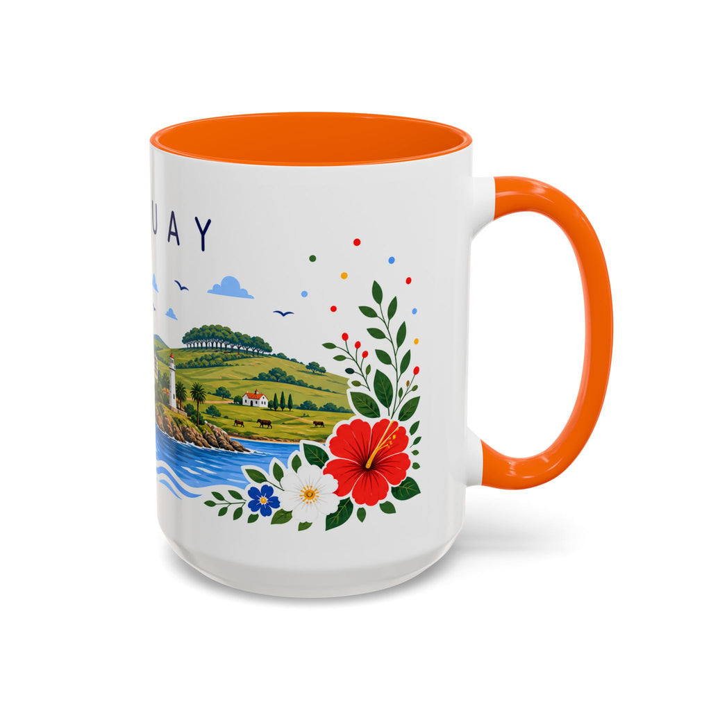 Uruguay Coffee Mug | Travel Souvenir Accent Mug | Place Gift Ceramic Cup 11oz 15oz