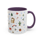 Las Vegas Christmas Mug | Watercolor City Souvenir, Travel Memories (11oz, 15oz)