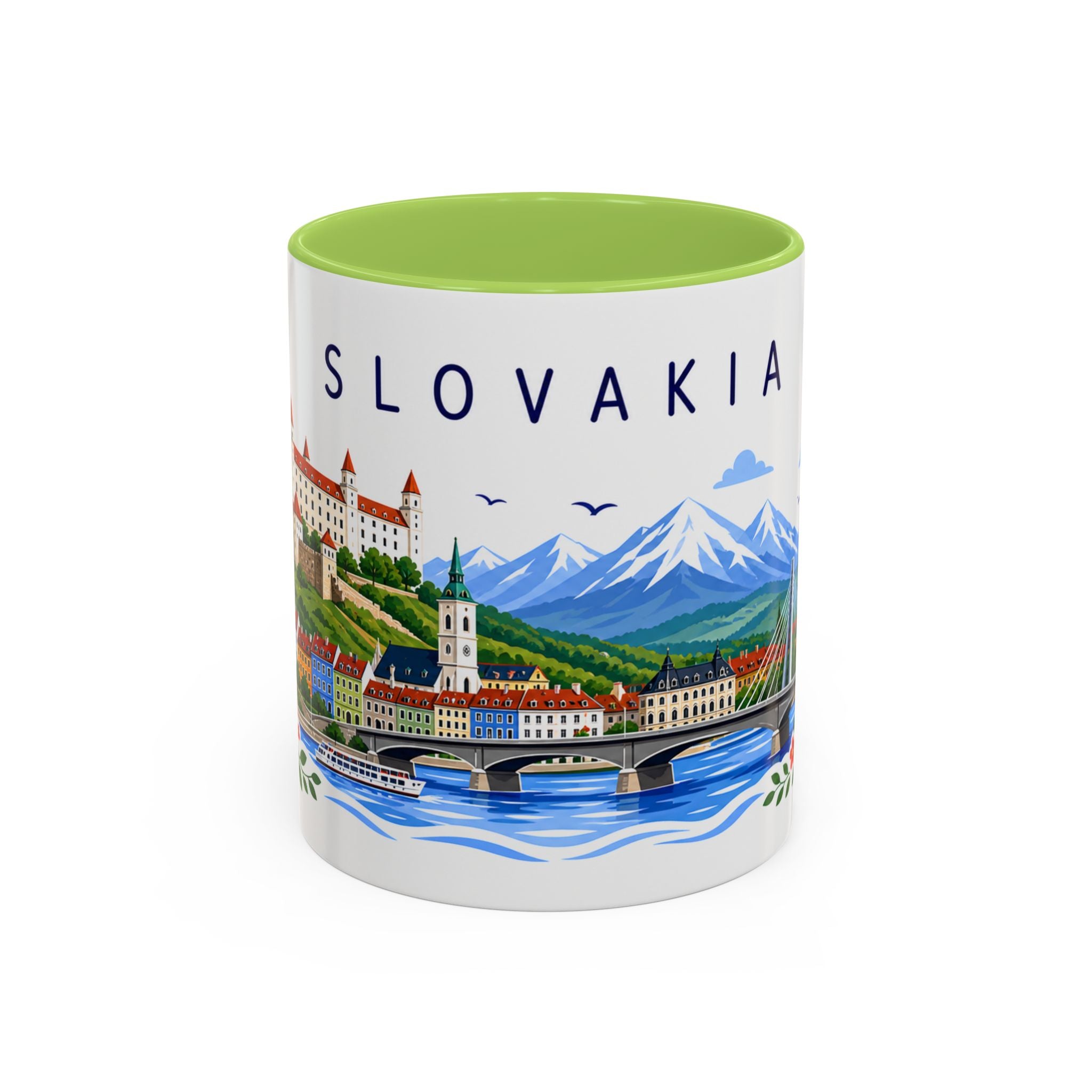 Slovakia Coffee Mug | Travel Souvenir Accent Mug | Place Gift Ceramic Cup 11oz 15oz