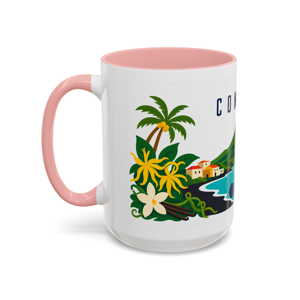 Comoros Coffee Mug | Travel Souvenir Accent Mug | Country Gift Ceramic Cup 11oz 15oz