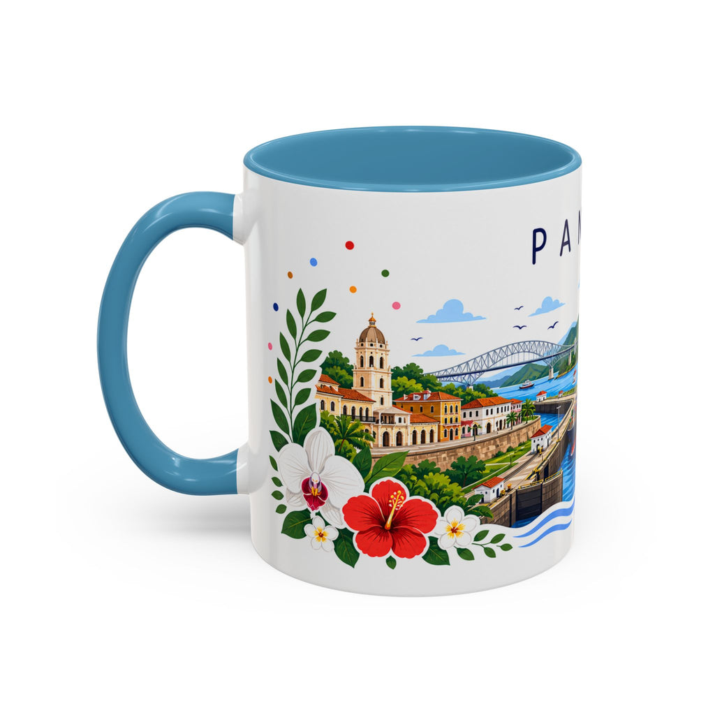 Panama Coffee Mug | Travel Souvenir Accent Mug | Place Gift Ceramic Cup 11oz 15oz