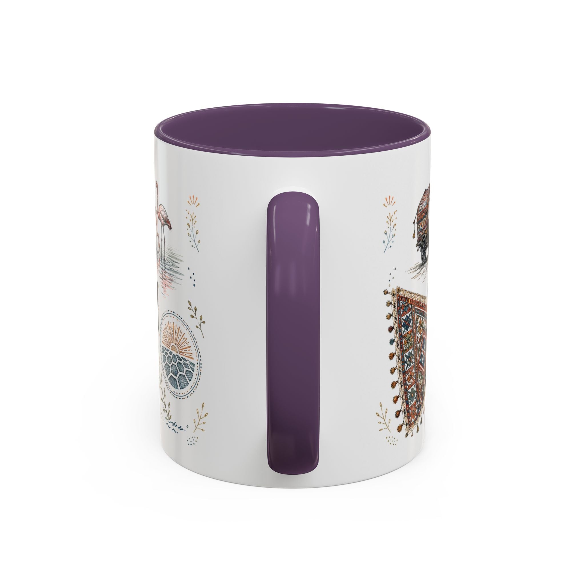 Rann of Kutch Mug, India Travel Souvenir, Bucket List Gift, Accent Ceramic Coffee Mug 11oz 15oz