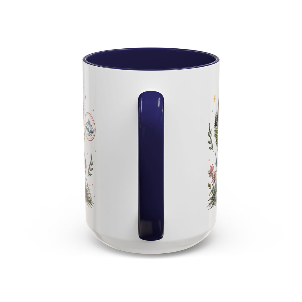 Dolomites Coffee Mug | Travel Destination Souvenir Gift | Accent Color Ceramic 11oz 15oz