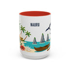 Nauru Coffee Mug | Travel Souvenir Accent Mug | Country Gift Ceramic Cup 11oz 15oz
