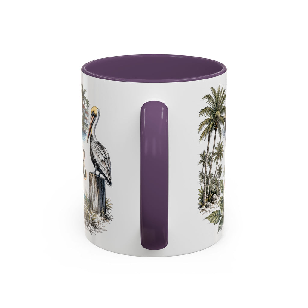 Fort Lauderdale Coffee Mug | United States Travel Souvenir | Vintage Illustrated City Gift | 11 oz 15 oz Accent Mug