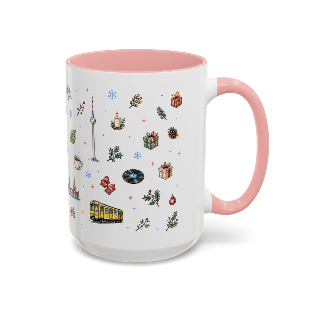 Berlin Christmas Mug | Watercolor City Souvenir, Travel Gift (11oz/15oz)