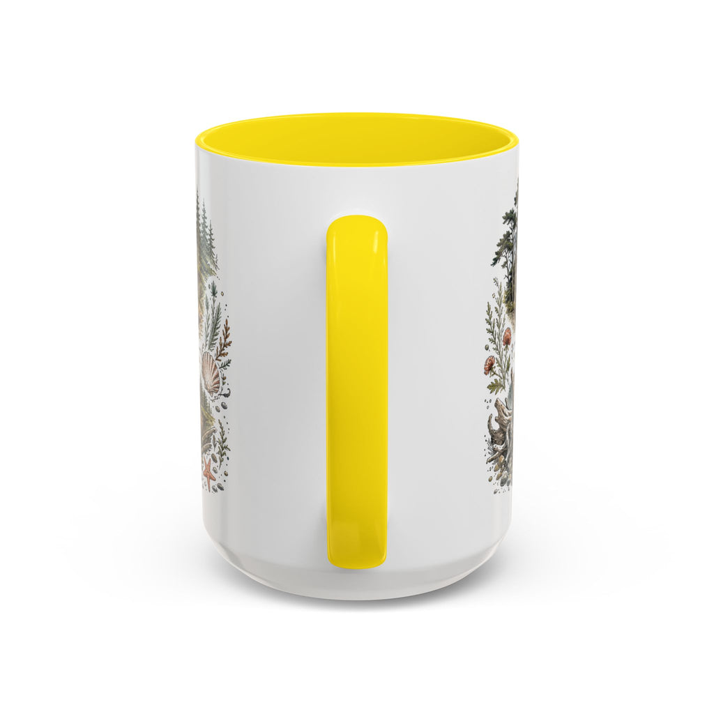 Oregon Coast Mug, Pacific Northwest Travel Souvenir, Bucket List Gift, Accent Ceramic Coffee Mug 11oz 15oz