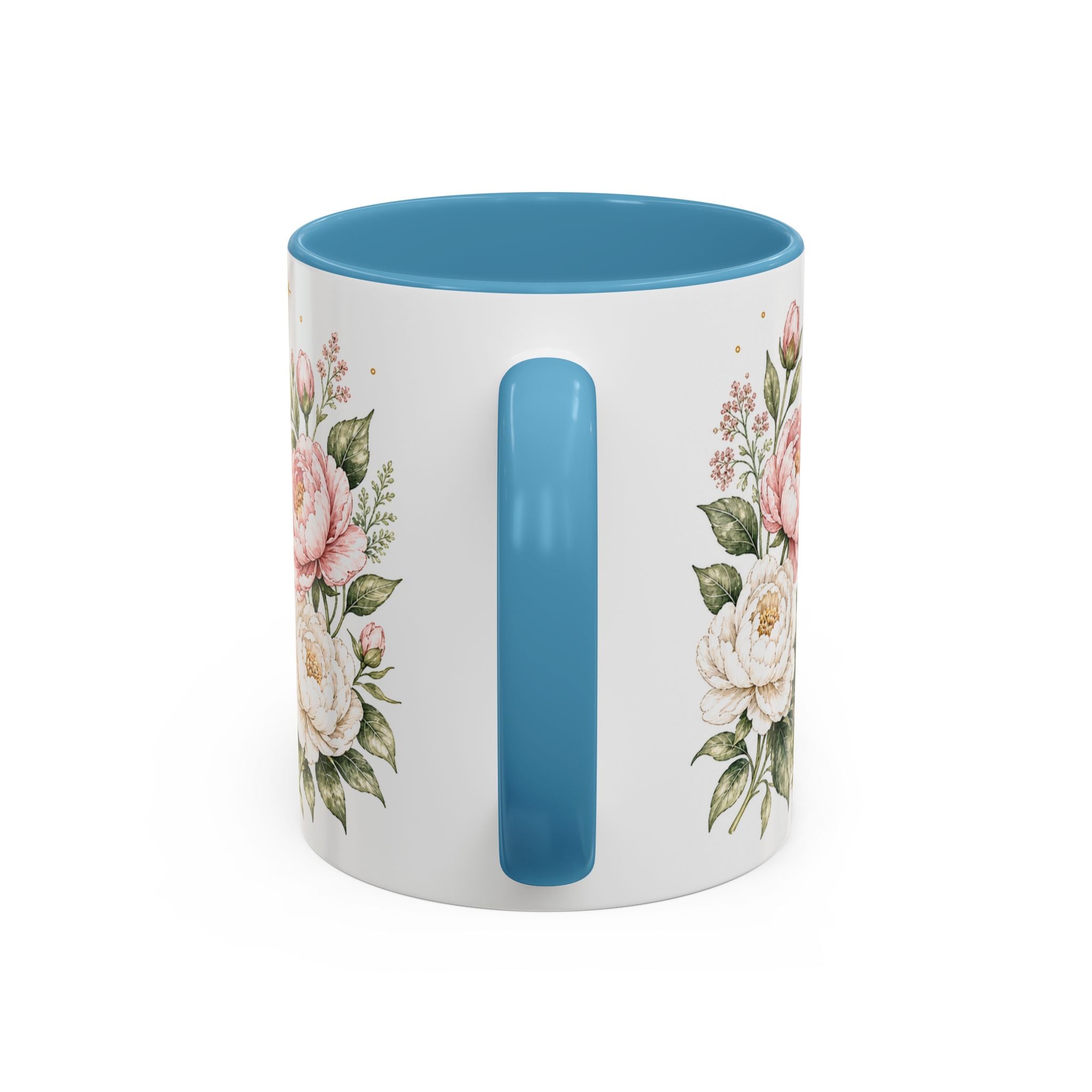 Indiana State Mug | Moving Away, Long Distance Friendship Gift | Botanical Map Accent Cup