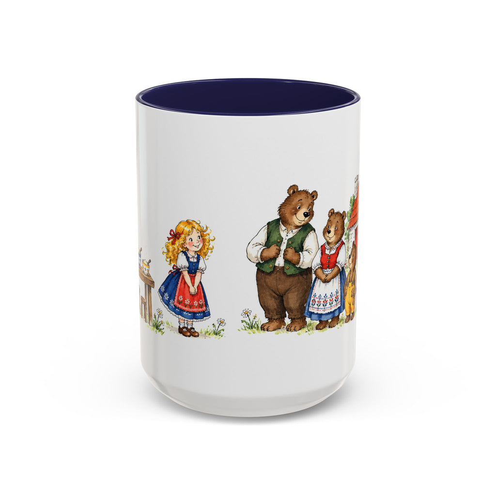 Goldilocks and the Three Bears Mug | Storybook Fairy Tale Accent Coffee Mug | EveryLegend