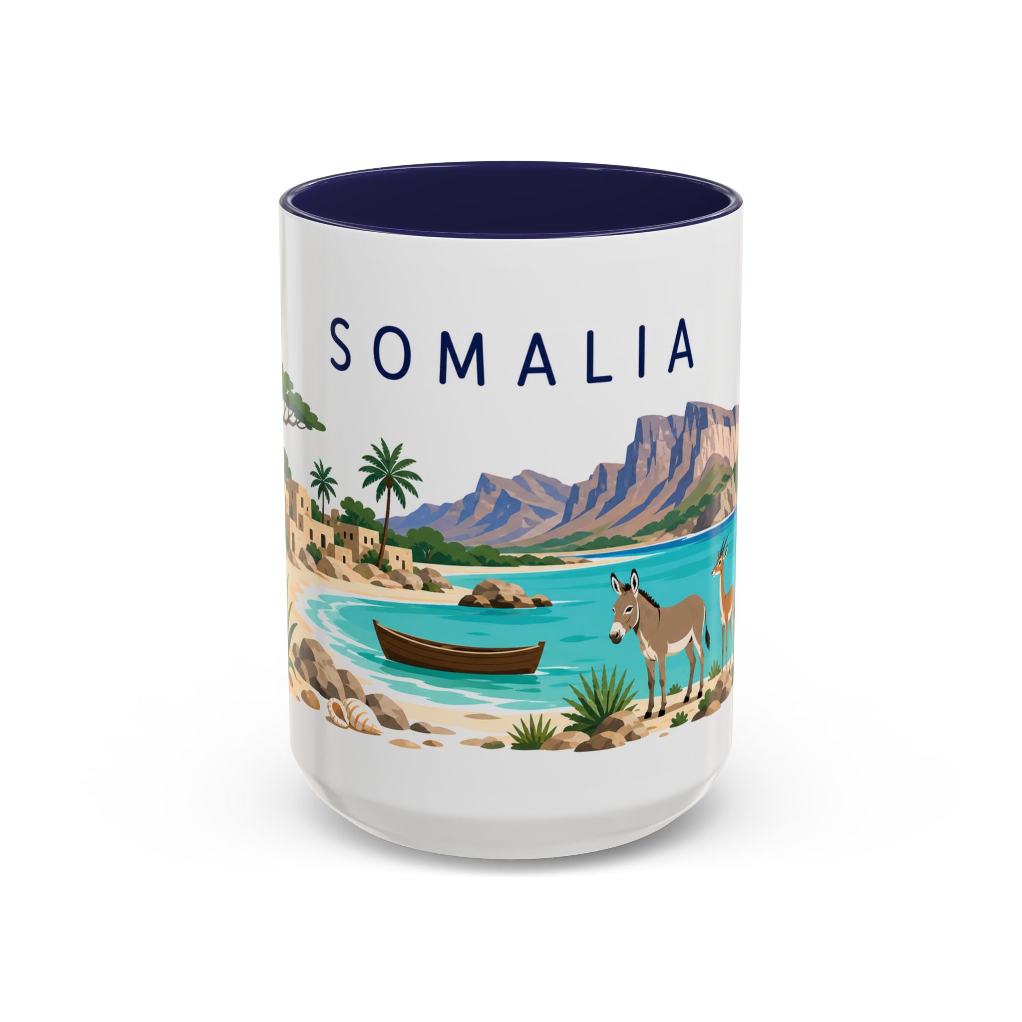 Somalia Coffee Mug | Travel Souvenir Accent Mug | Country Gift Ceramic Cup 11oz 15oz