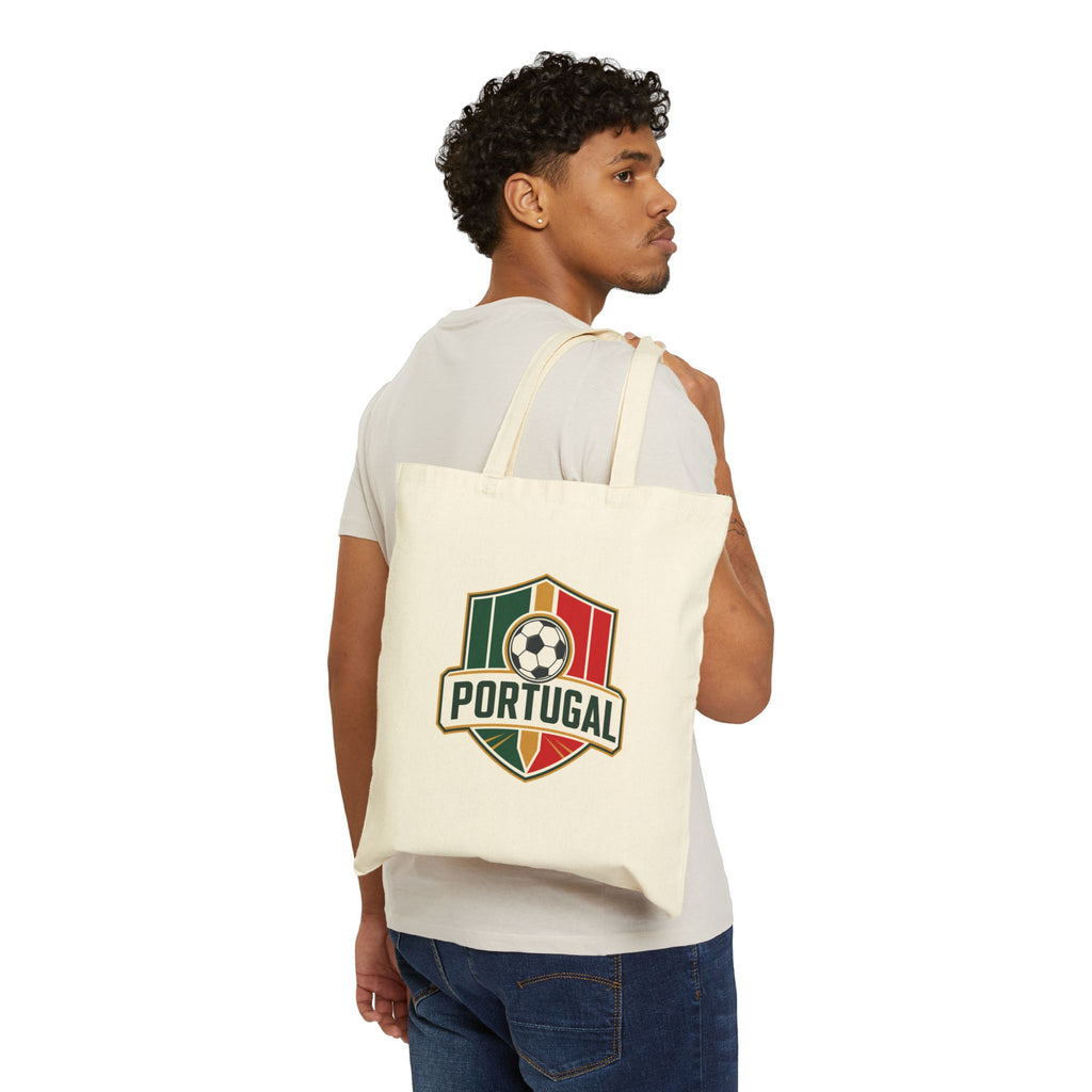 Portugal Soccer Tote Bag | PORTUGAL Football Fan Gift | Country Supporter Tote Bag