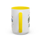 Bangalore Coffee Mug | India Souvenir Travel Gift | Accent Color Ceramic 11oz 15oz