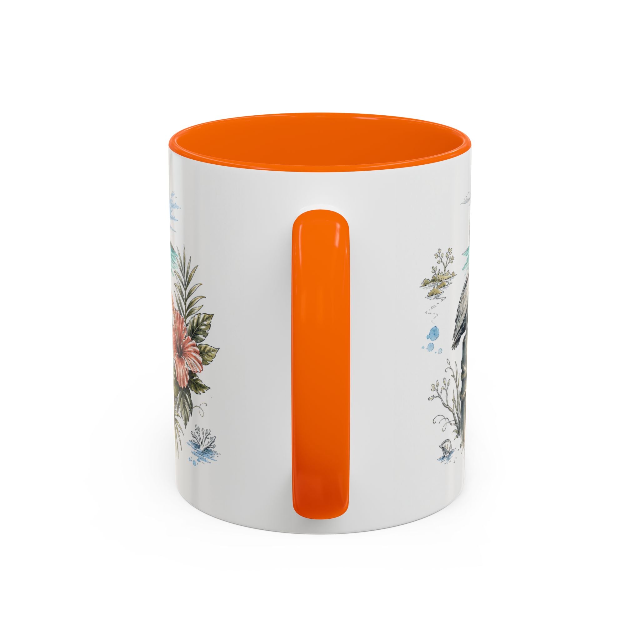 Florida Keys Mug, Florida Travel Souvenir, Bucket List Gift, Accent Ceramic Coffee Mug 11oz 15oz