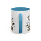 Kuala Lumpur Coffee Mug | Malaysia Souvenir Travel Gift | Accent Color Ceramic 11oz 15oz