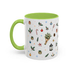Florence Christmas Mug | Watercolor City Souvenir | Ceramic Coffee Cup (11oz 15oz)