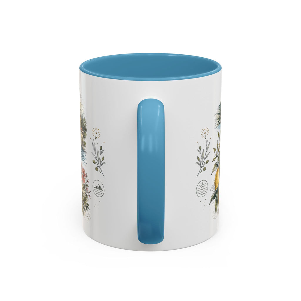 Lake Garda Mug, Italy Travel Souvenir, Bucket List Gift, Accent Ceramic Coffee Mug 11oz 15oz
