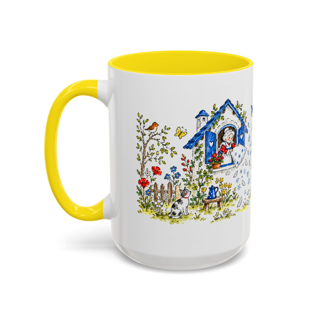 Mother Holle Mug | Storybook Fairy Tale Accent Coffee Mug | EveryLegend