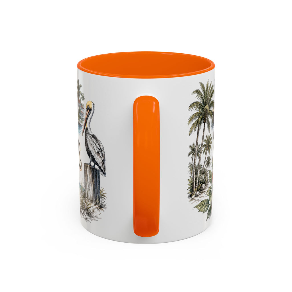 Fort Lauderdale Coffee Mug | United States Travel Souvenir | Vintage Illustrated City Gift | 11 oz 15 oz Accent Mug