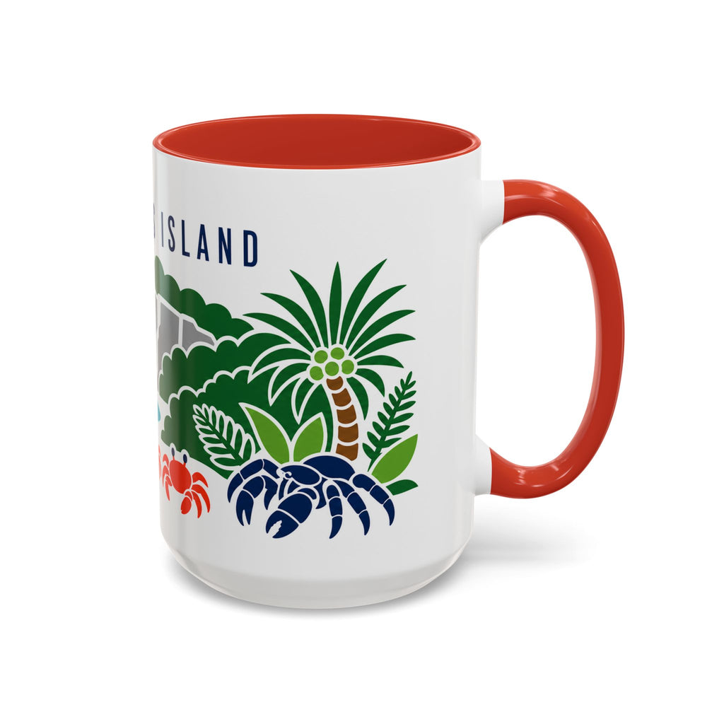 Christmas Island Coffee Mug | Travel Souvenir Accent Mug | Country Gift Ceramic Cup 11oz 15oz