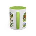 Lexington Illustrated Travel Mug | City Souvenir Accent Coffee Mug | 11oz 15oz Ceramic Cup