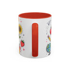 One in a Melon Coffee Mug | Sweetest Teacher Appreciation Gift | Accent Color Ceramic 11oz 15oz