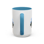 Lassen Volcanic National Park Coffee Mug | Solid Color Block Park Souvenir | 11oz 15oz Accent Mug