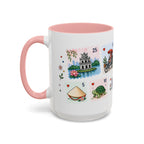 Hanoi Coffee Mug | Postage Stamp Collage Mug | Travel Souvenir Accent Cup 11oz 15oz