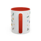 Angkor Christmas Mug | Watercolor Travel Souvenir | Holiday Gift | Accent Ceramic Coffee Cup 11oz 15oz