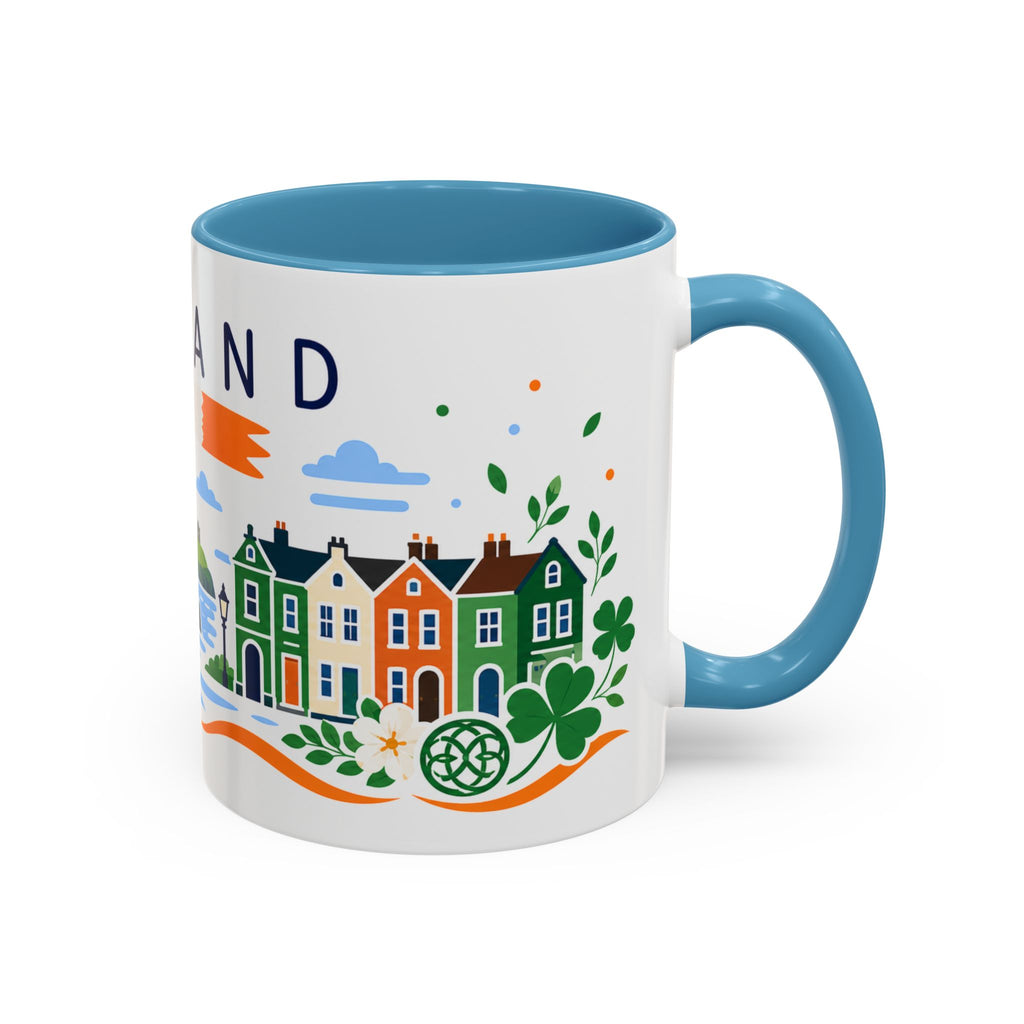 Ireland Coffee Mug | Travel Souvenir Accent Mug | Country Gift Ceramic Cup 11oz 15oz