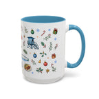 San Diego Christmas Mug | Watercolor City Souvenir, Holiday Travel Gift (11oz/15oz)