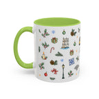 Lisbon Christmas Mug | Watercolor City Souvenir | Ceramic Coffee Cup 11oz 15oz