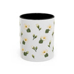 Arizona Saguaro cactus blossom Mug, State Flower Floral Coffee Cup, 11oz Botanical Gift