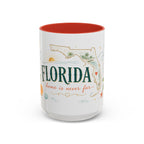 Florida State Mug | Moving Away, Homesick Gift | Long Distance Friendship Coffee Cup