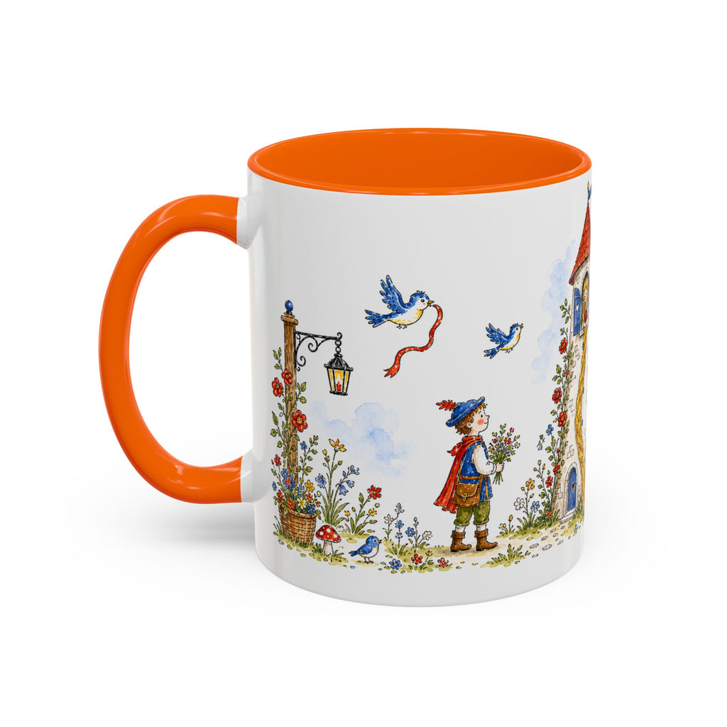 Rapunzel Mug | Tower Storybook Fairy Tale Accent Coffee Mug | EveryLegend