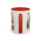 Rome Travel Mug | European City Souvenir Accent Coffee Mug | 11oz 15oz Ceramic Cup
