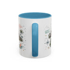 Bali Coffee Mug | Indonesia Souvenir Travel Gift | Accent Color Ceramic 11oz 15oz
