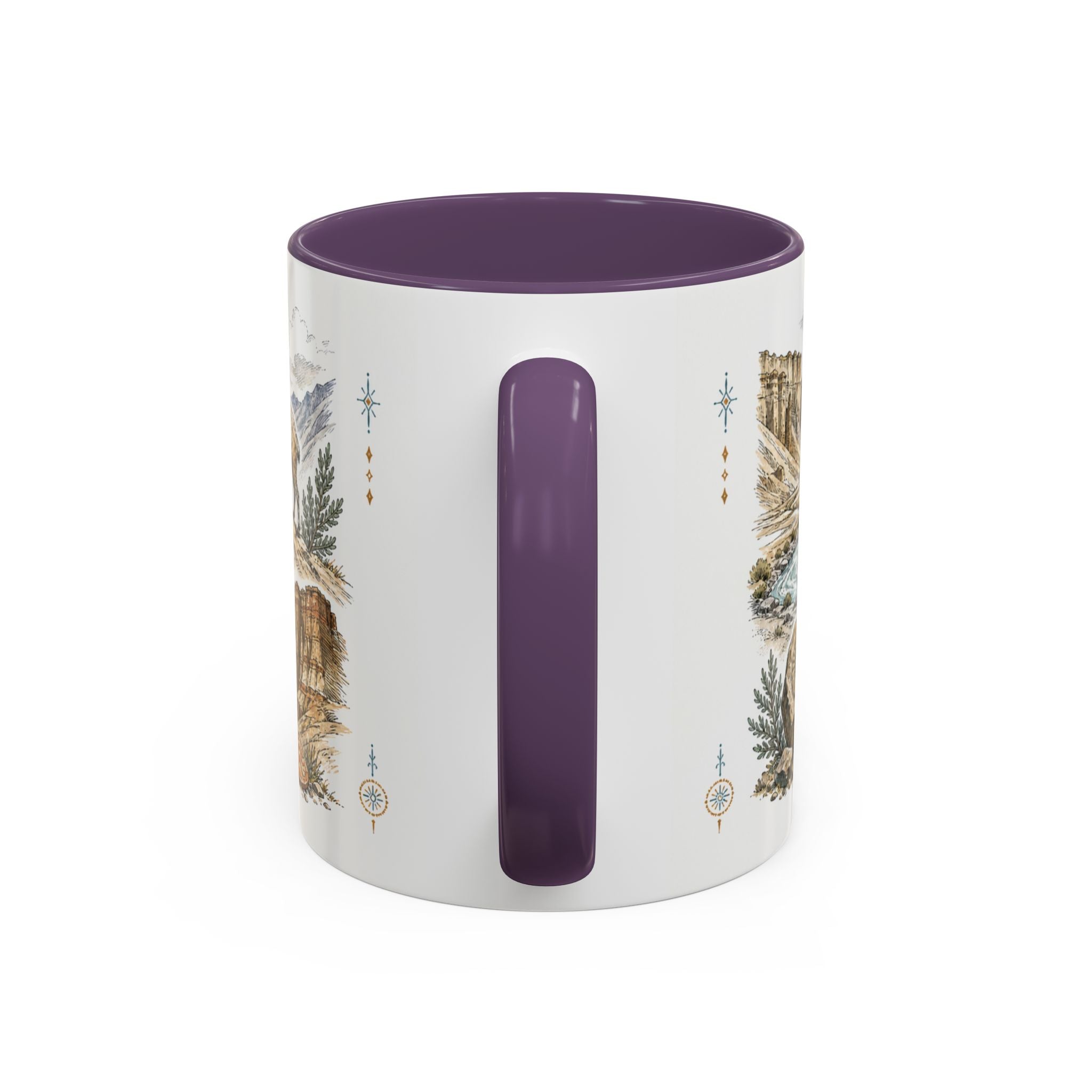 Spiti Valley Mug, India Travel Souvenir, Bucket List Gift, Accent Ceramic Coffee Mug 11oz 15oz