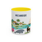 Mozambique Home Country Mug | Moving Away Gift | Long Distance Friendship | 11 oz 15 oz Accent Mug