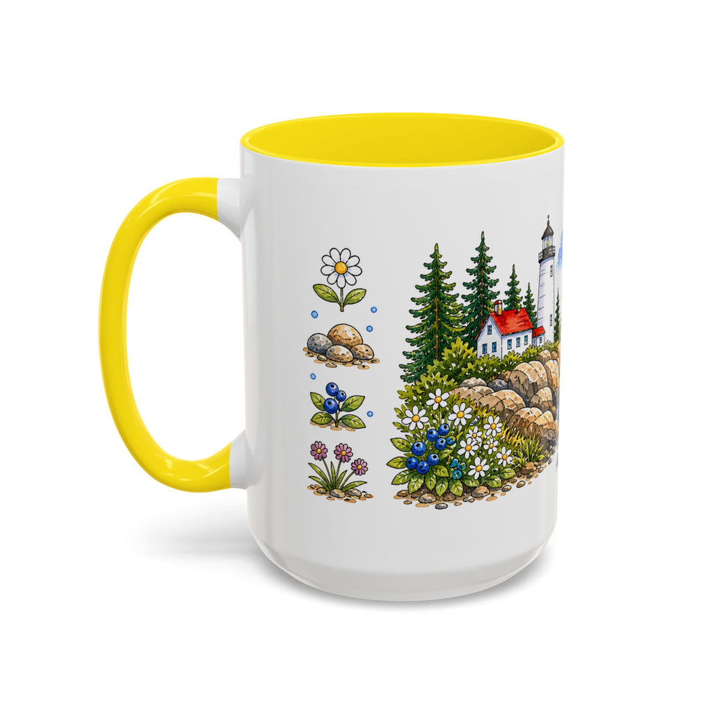 Acadia National Park Mug | US Travel Souvenir Accent Coffee Mug | 11oz 15oz Ceramic Cup